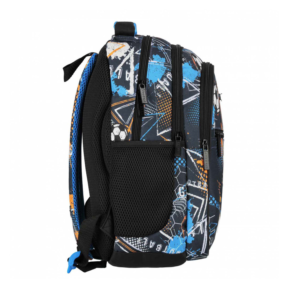 Backpack football blue