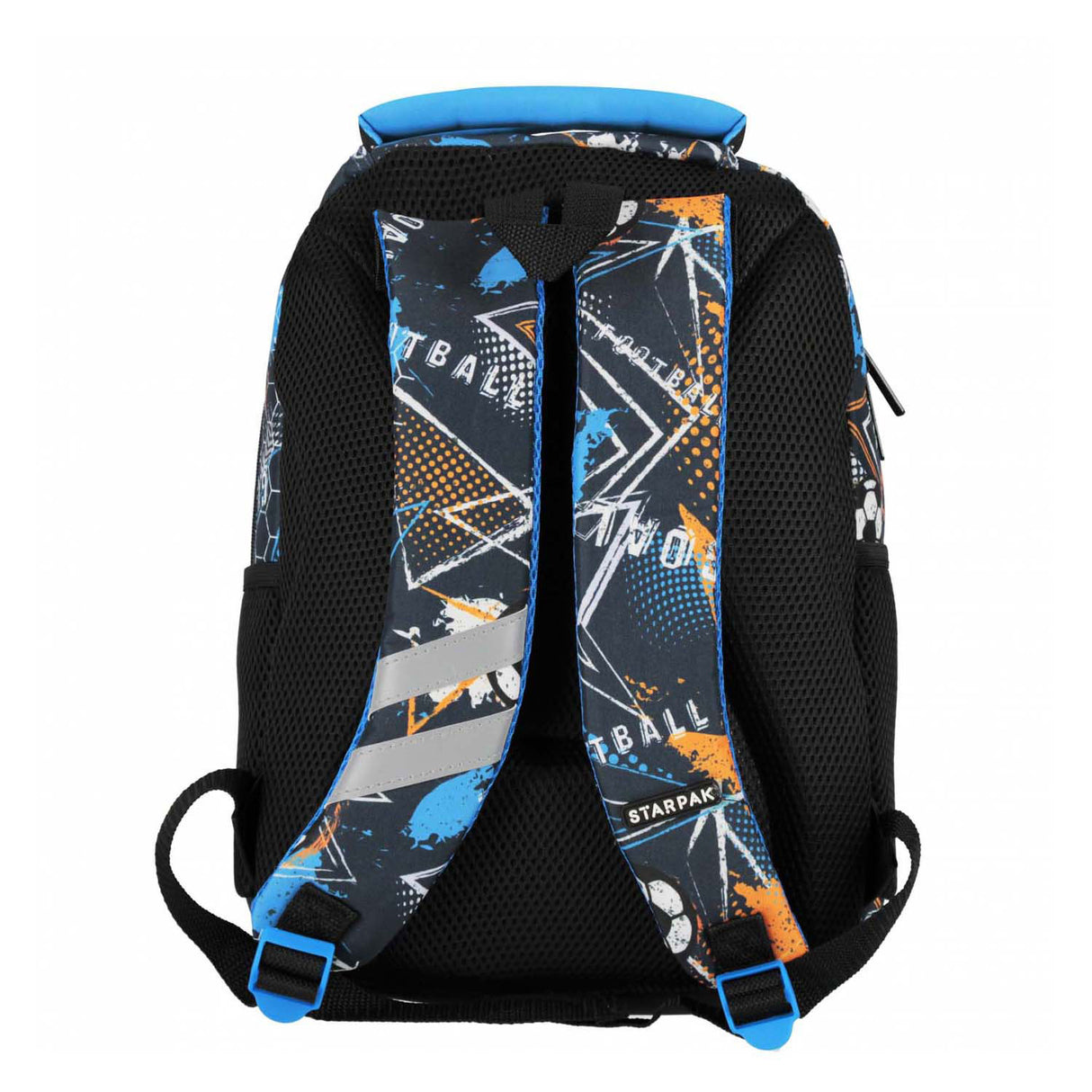 Backpack football blue