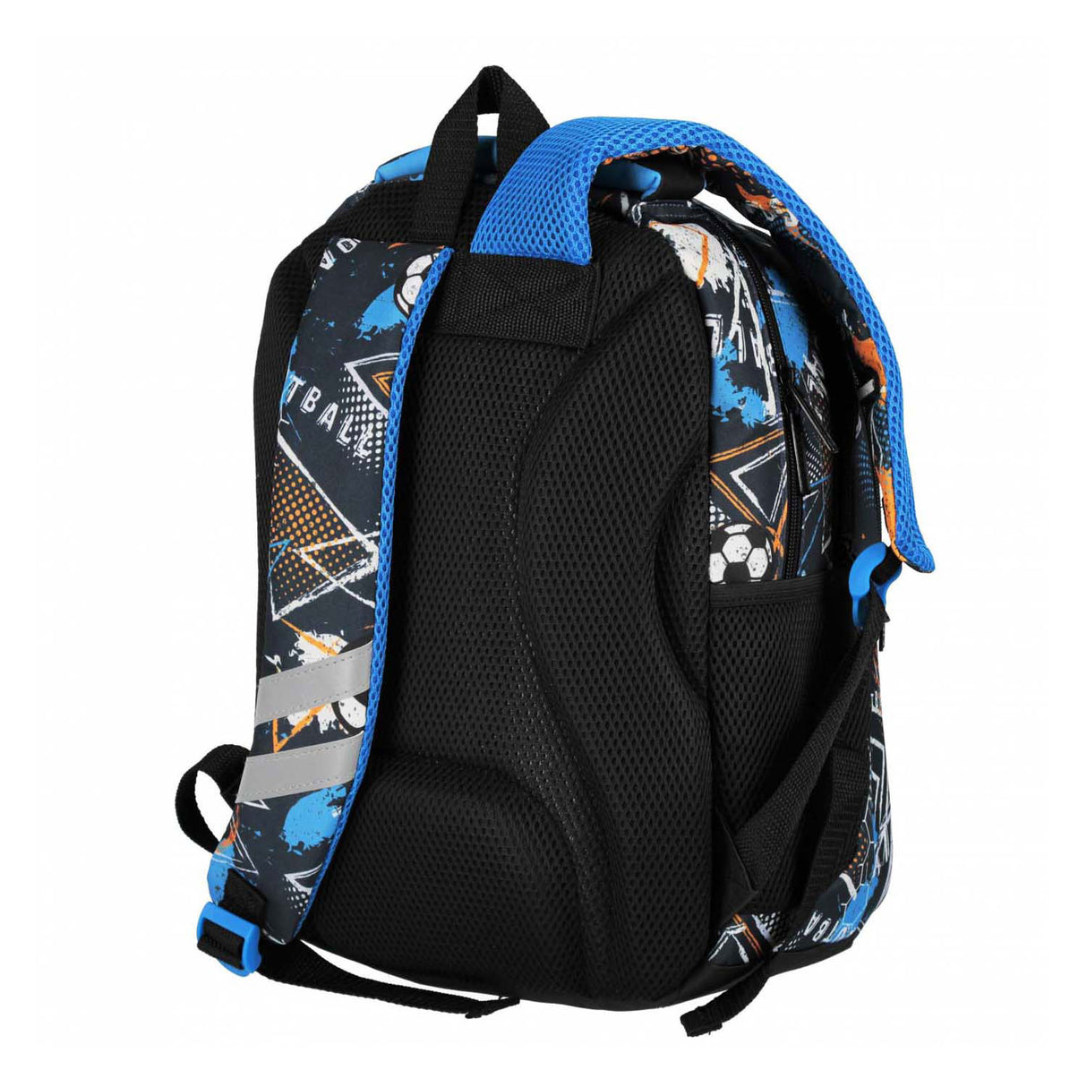 Backpack football blue