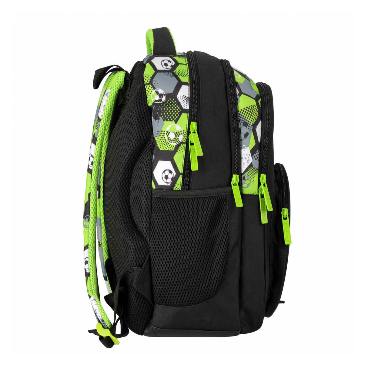 Backpack football green