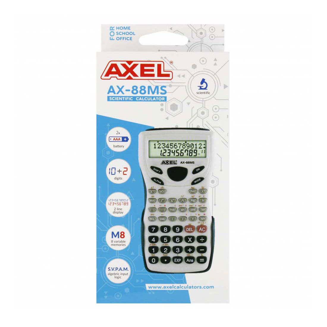 Calculator ax-88ms