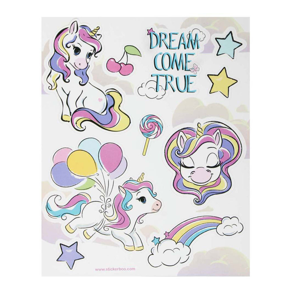 Unicorn window stickers, 16x21cm