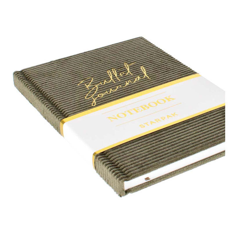 Corduroy notebook A5