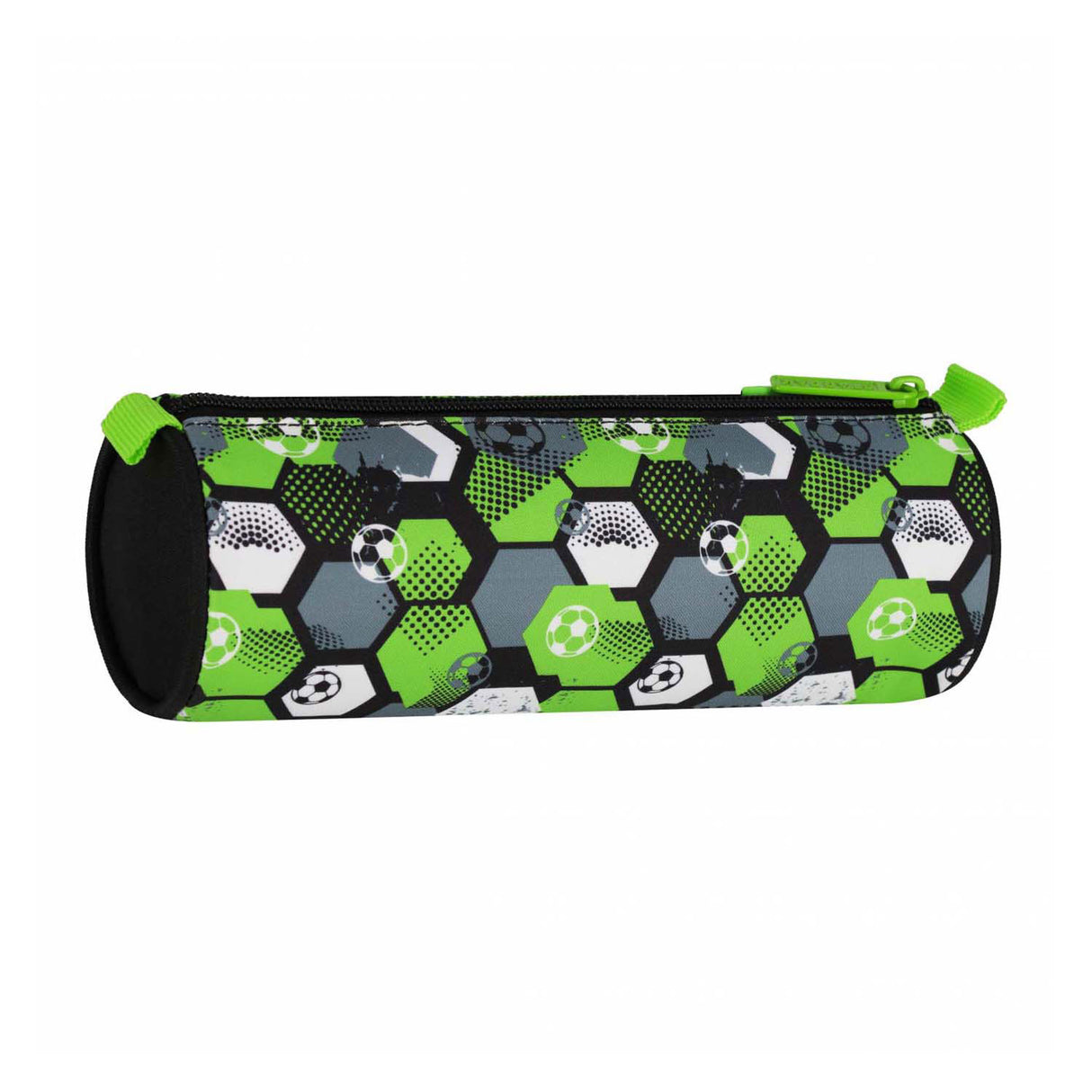 Football pencil case green