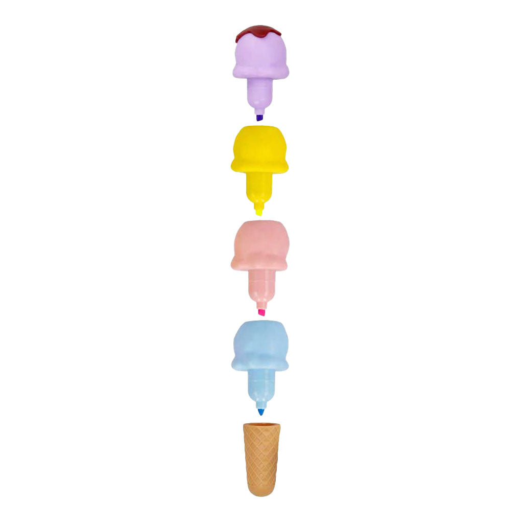 Mini highlighters ice cream
