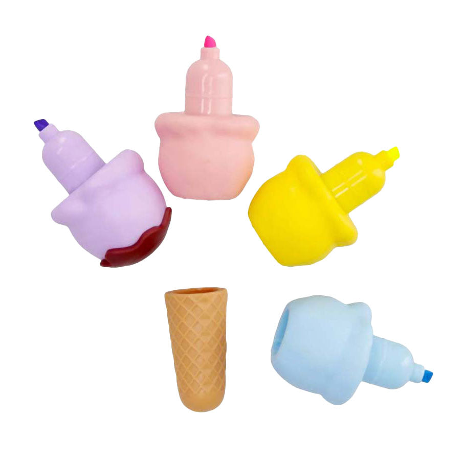 Mini highlighters ice cream