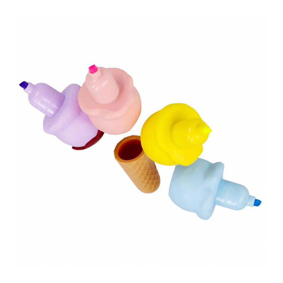 Mini highlighters ice cream