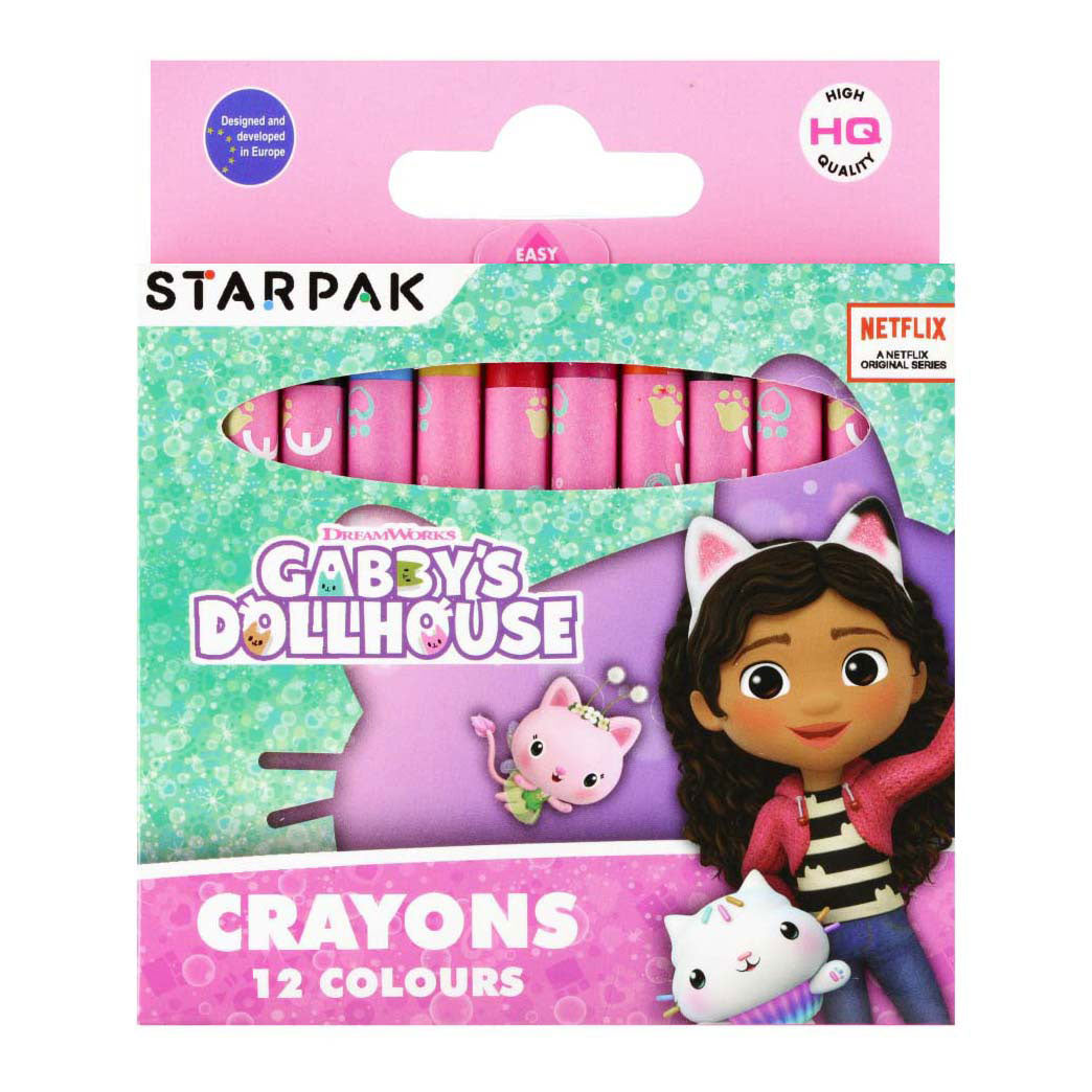 Vahakynä Gabbyn nukkekoti, 12 väriä