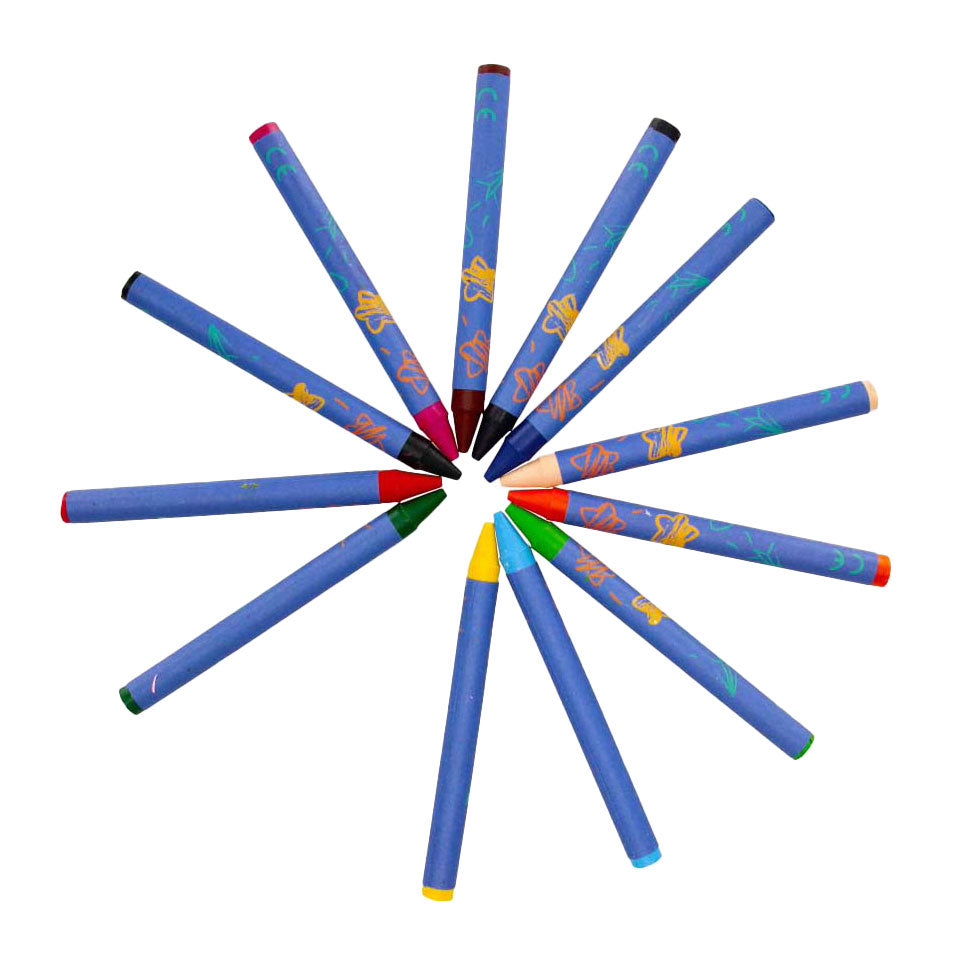 Wax crayons, 12 pcs.