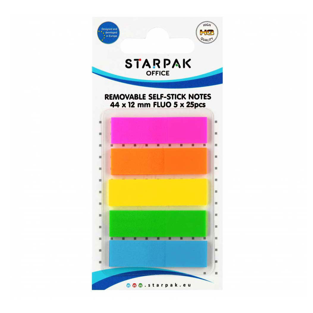 Removable adhesive note 44x12mm