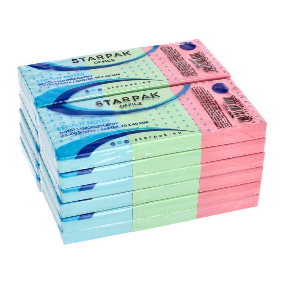 Sticky notes 40x50mm, 100 pcs.