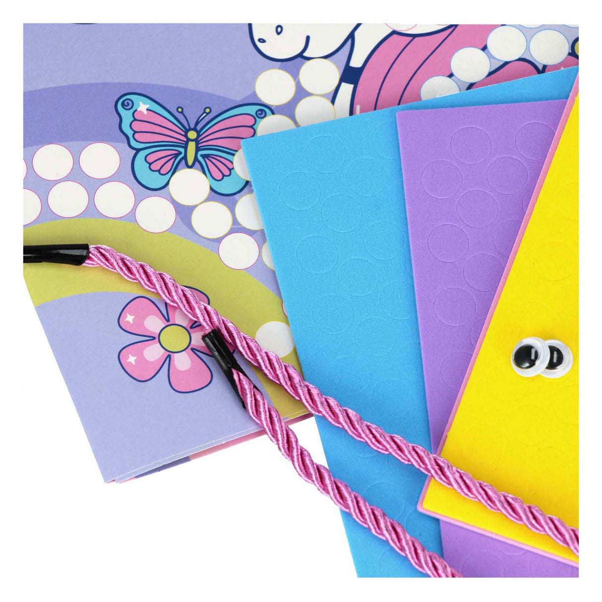 Mosaic sticker set, 4 sheets