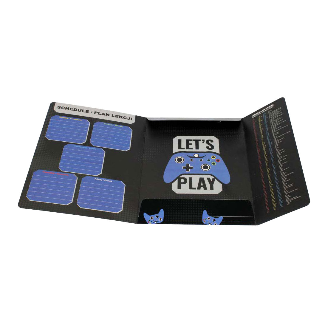 A4 game map with elastic band