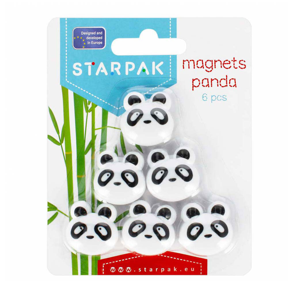 Magnets panda, 6 pcs.