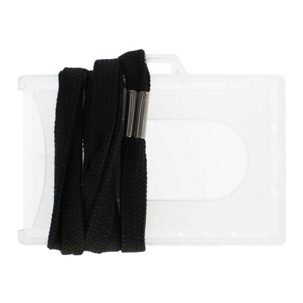 Naamplaatje met lint pcv 58 90mm