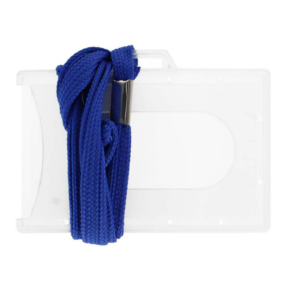 Naamplaatje met lint pcv 58 90mm