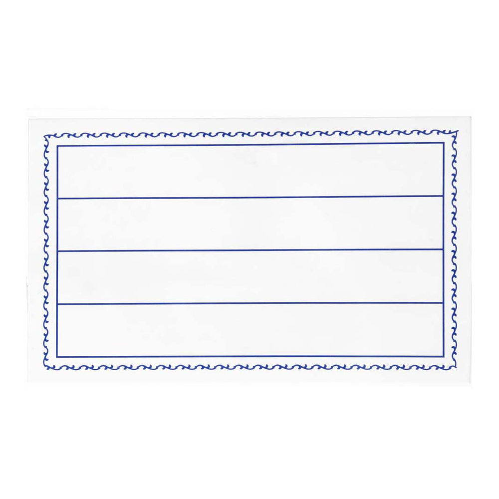 Naamplaatjes pcv 57 90mm, 50st.