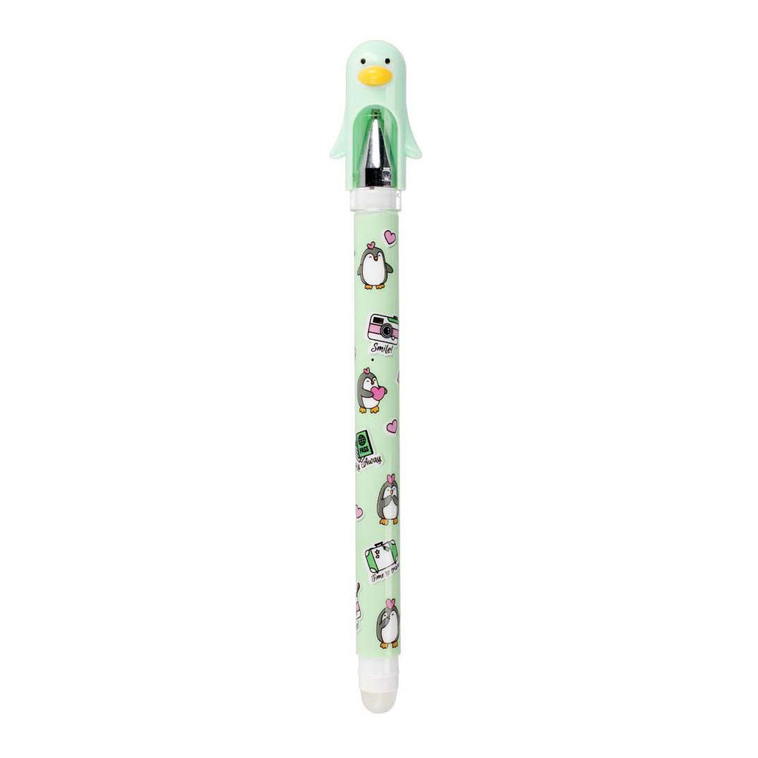 Erasable pen penguins