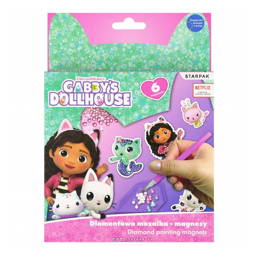 Gabby's dollhouse diamond painting magneten maken