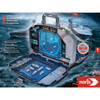 Lucha en el mar con luz y sonido