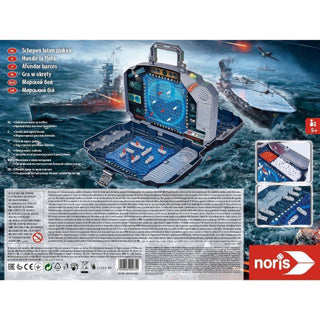 Lucha en el mar con luz y sonido