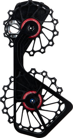 Kcnc jockey wheels system with ceramic bearings
