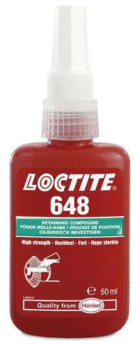 Loctite bevestigingsmiddel 648 50ml
