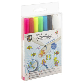Grafix magic water markers, 6 pcs.