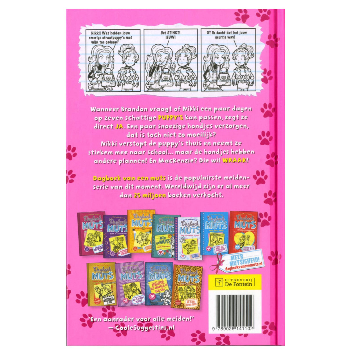 Centraal boekhuis dagboek van een muts - puppy love