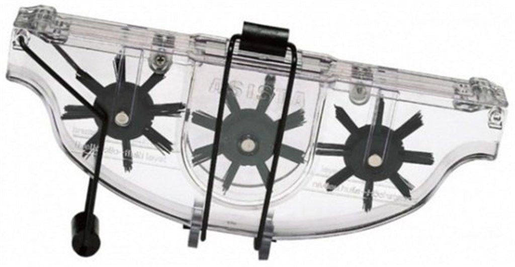 Lánc tisztító 9 x 18 cm átlátszó