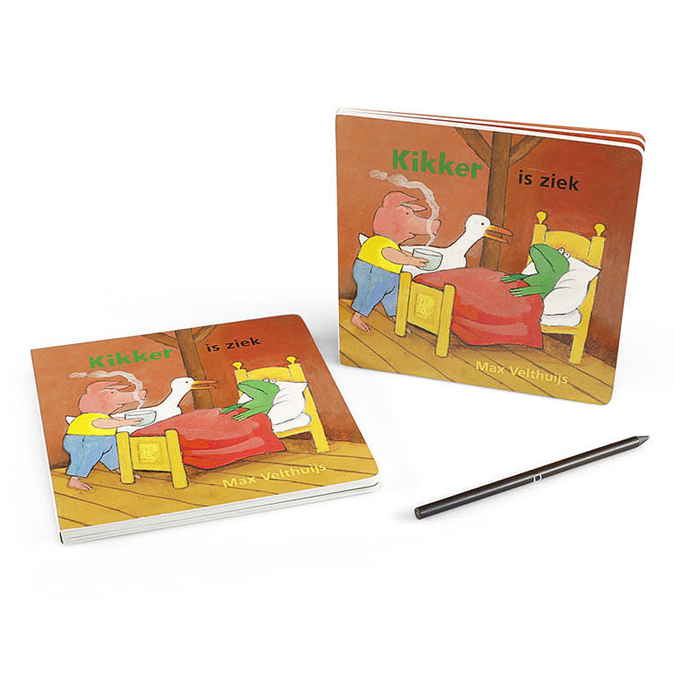 Central book house frog is sick