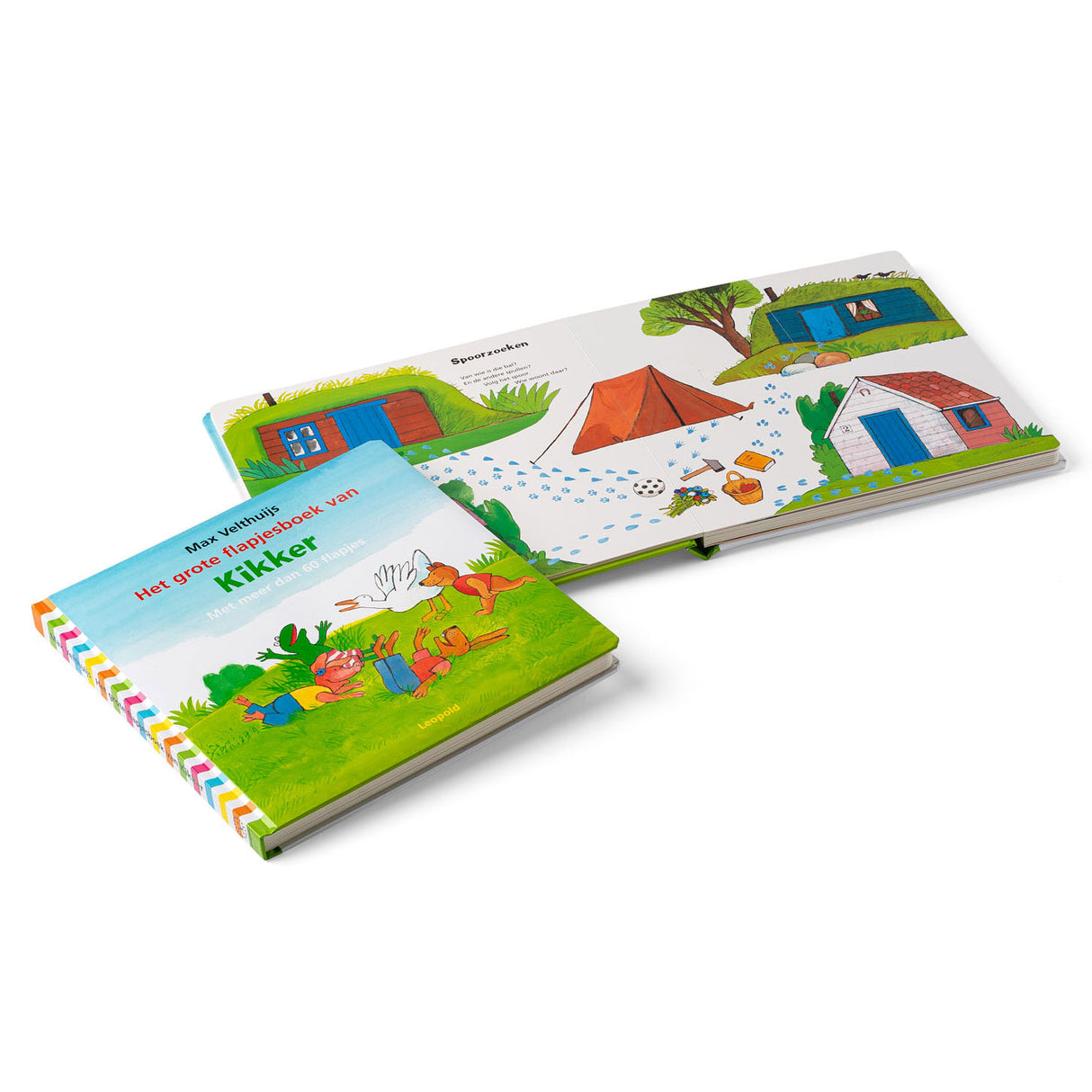 Wpg uitgevers het grote flapjesboek van kikker en zijn vriendjes