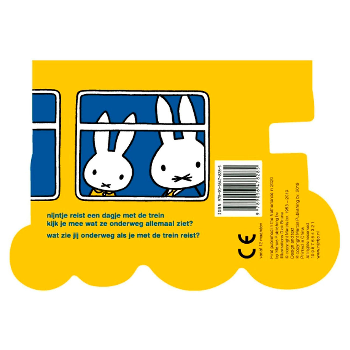 Central Book House Miffy vonatút