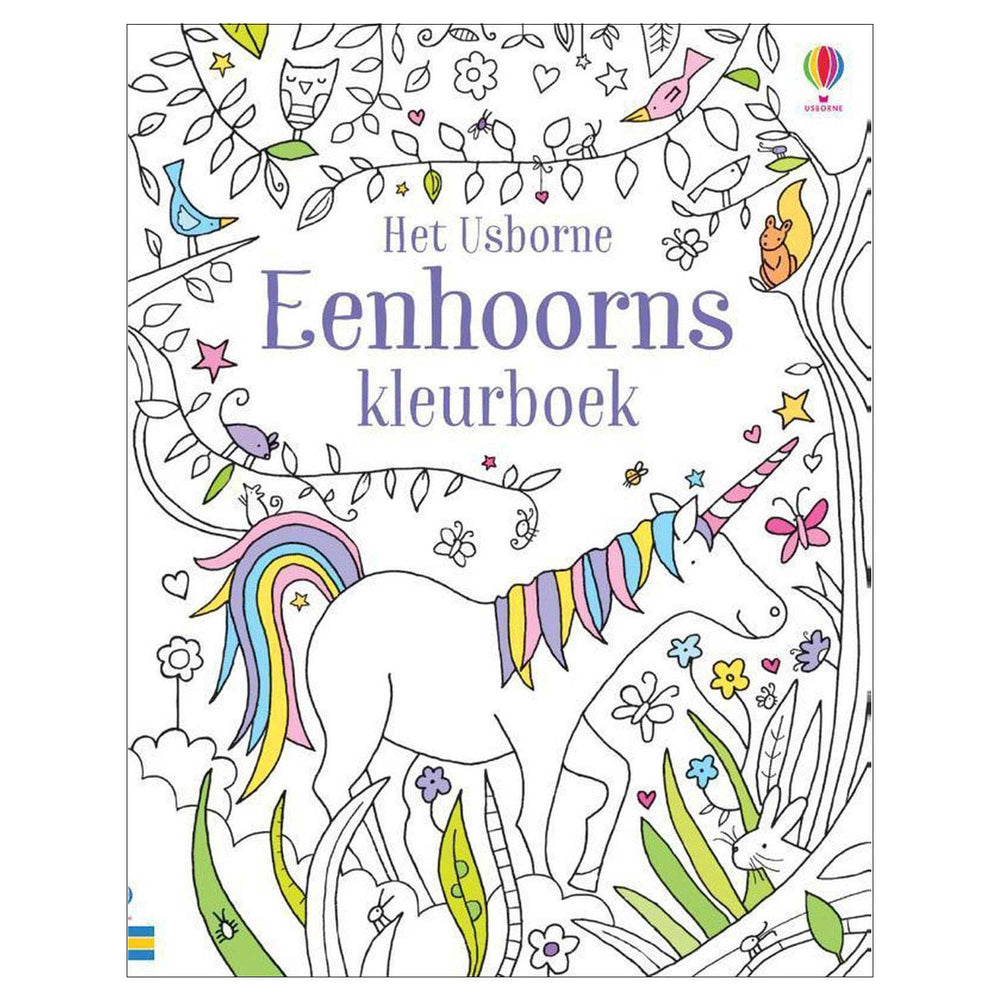 Central Book House Unicorns Coloring Book