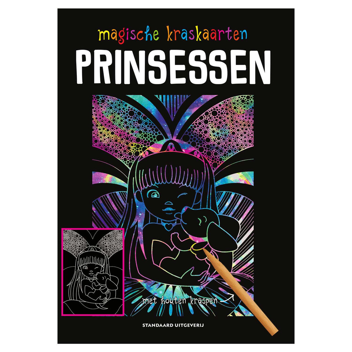 Central Book House magiska skraplotter prinsessor