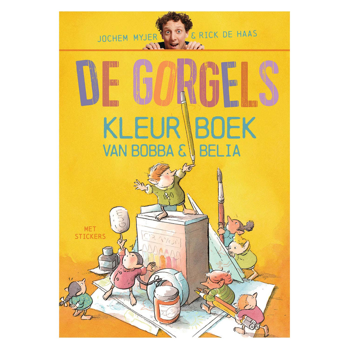 Wpg publishers De Gorgels coloring book by Bobba Belia