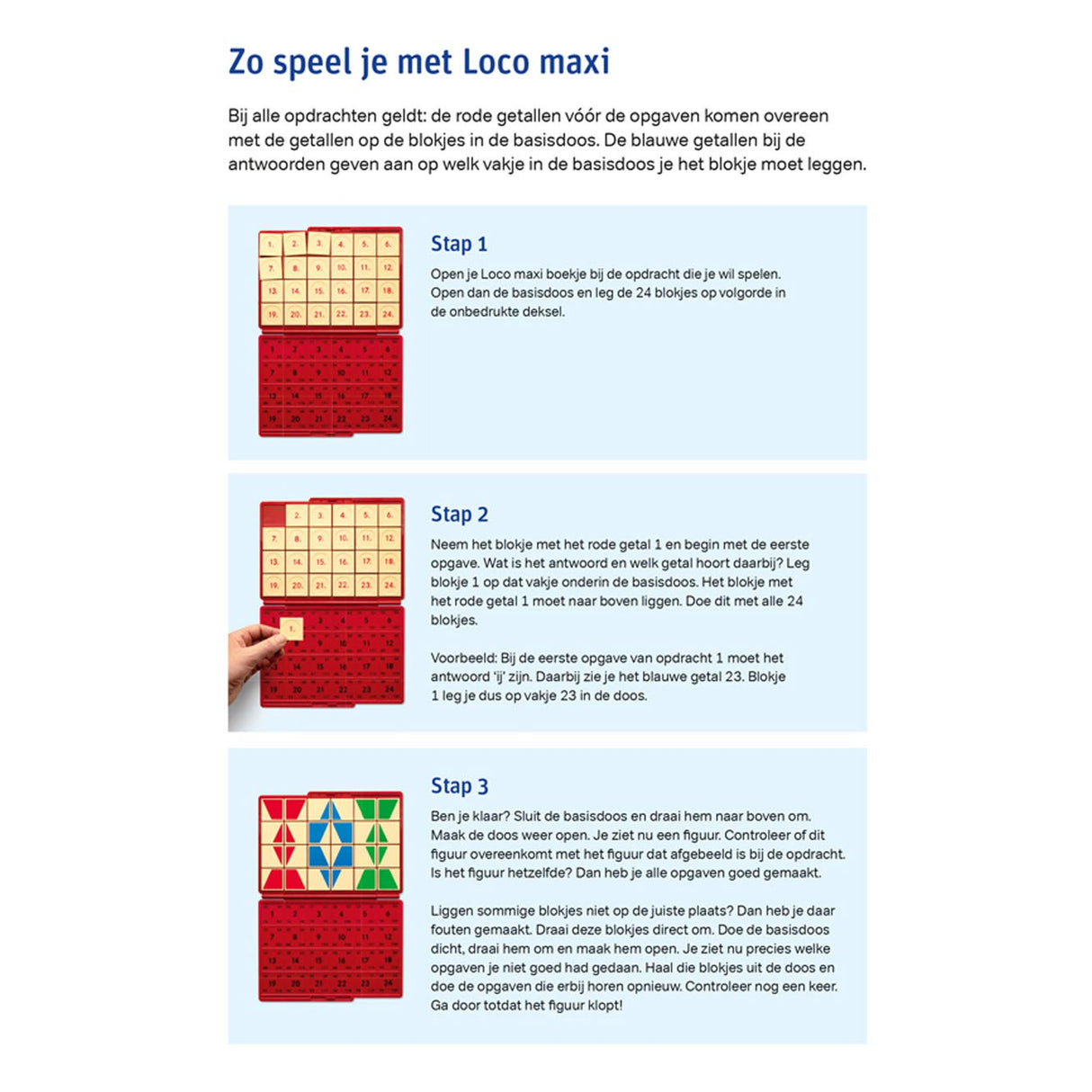 Pacote de partidas do WPG Uitgevers Maxi Loco (7-9 anos)