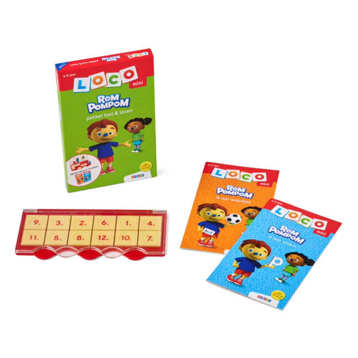 WPG Publishers Mini Loco - Rompompom Package Language Reading (ages 4-6)