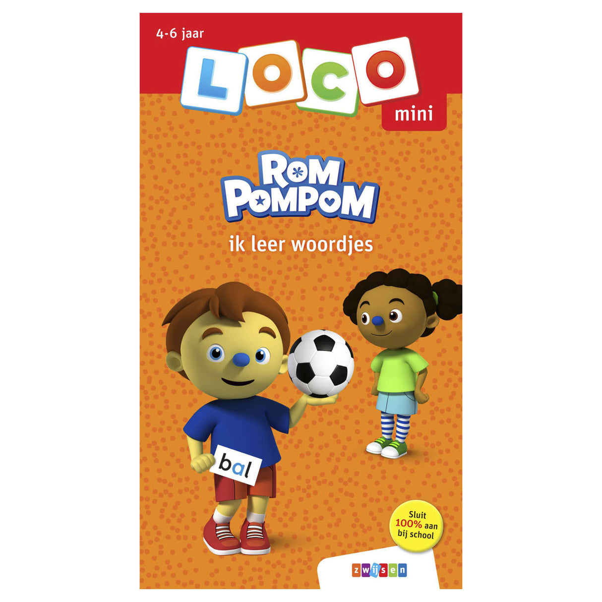WPG Publishers Mini Loco - Rompompom I Learn Words (ages 4-6)