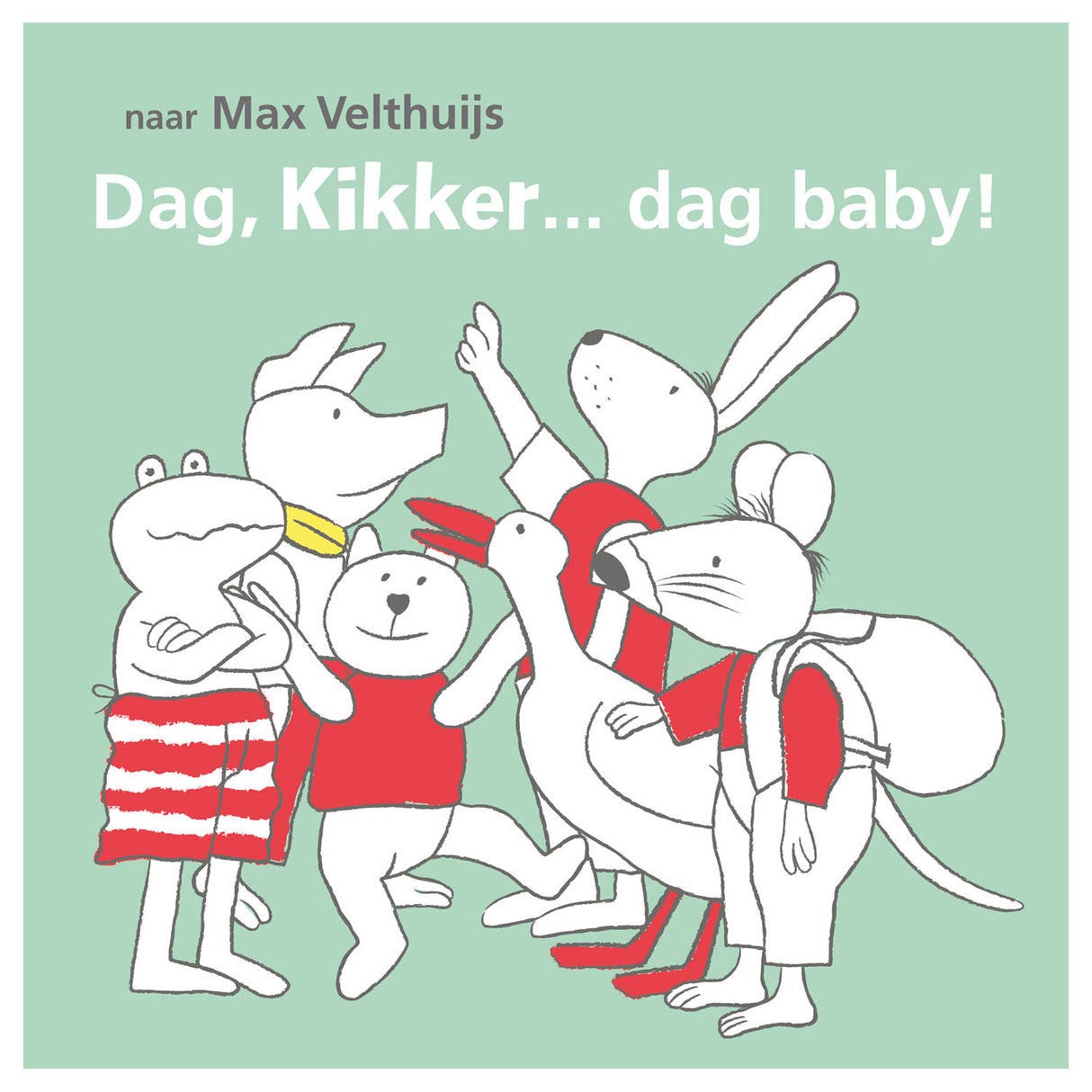 Wpg uitgevers kartonboek dag kikker, dag baby!