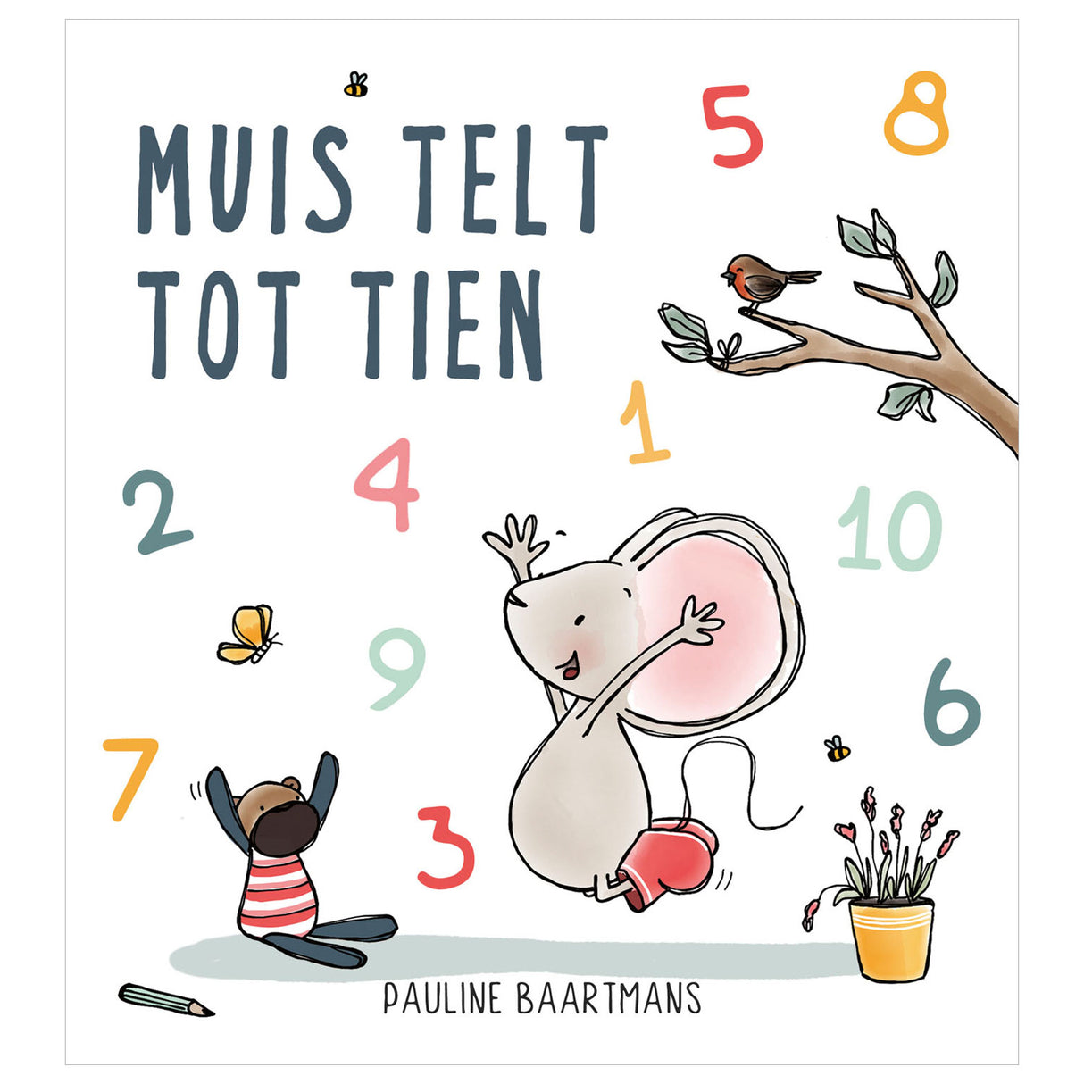 Wpg uitgevers muis telt tot tien