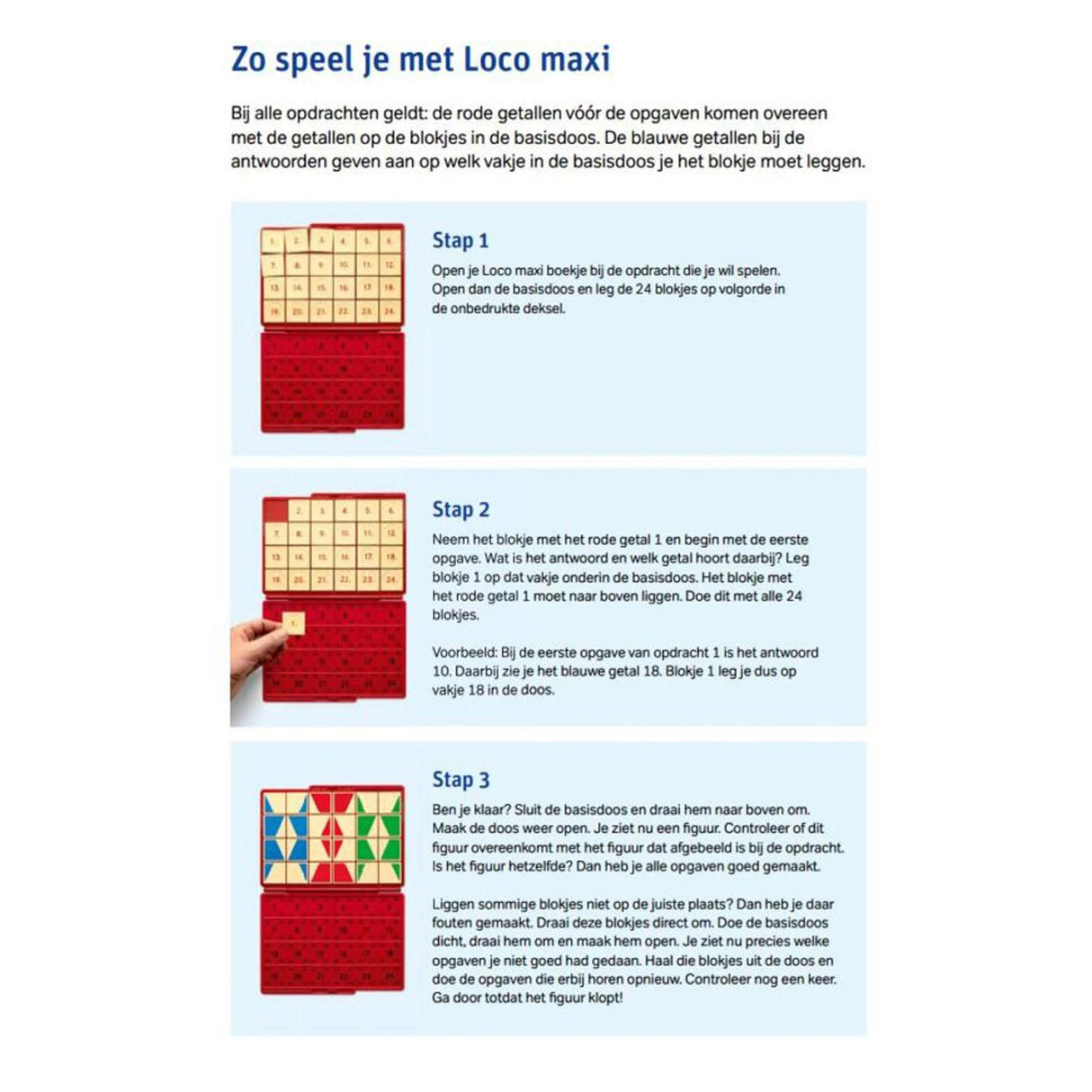 Maxi loco de gorgels paket språk och aritmetik