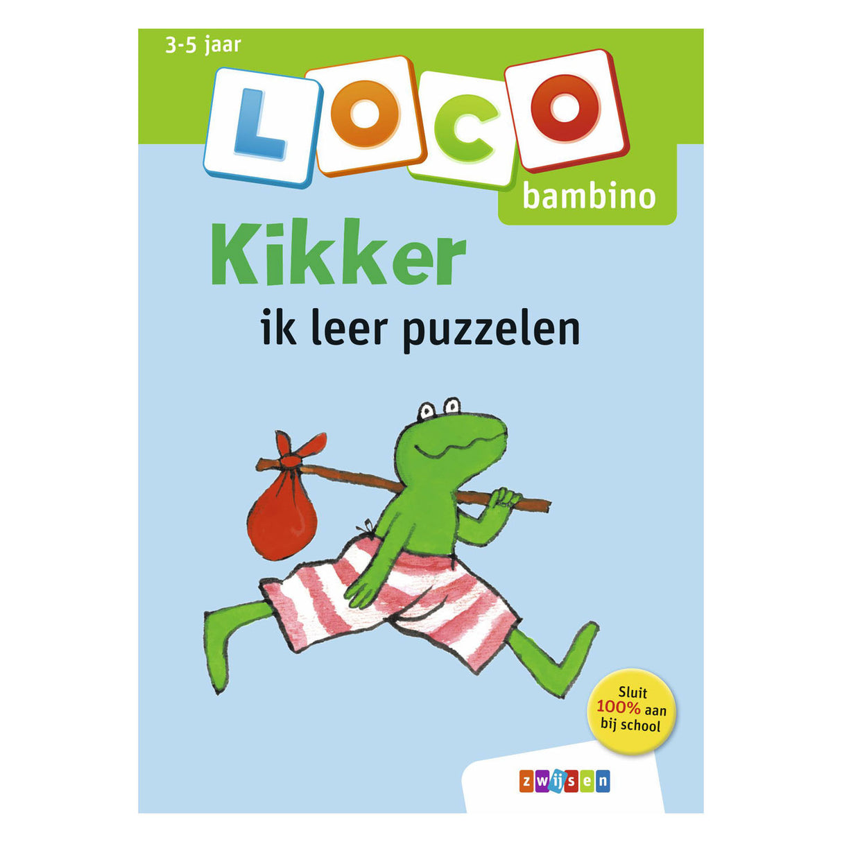 Loco Bambino Frog Ich lerne zu Puzzle