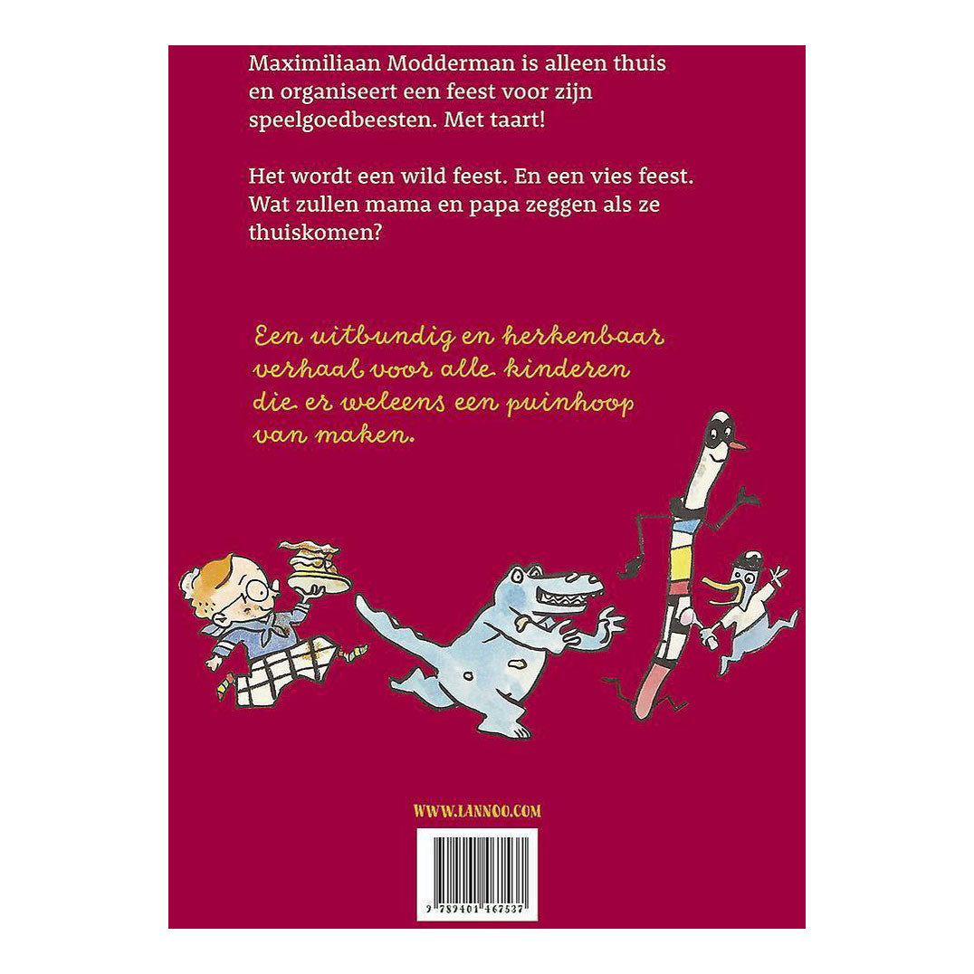 Central Book House Maximiliaan Mudman is throwing a party