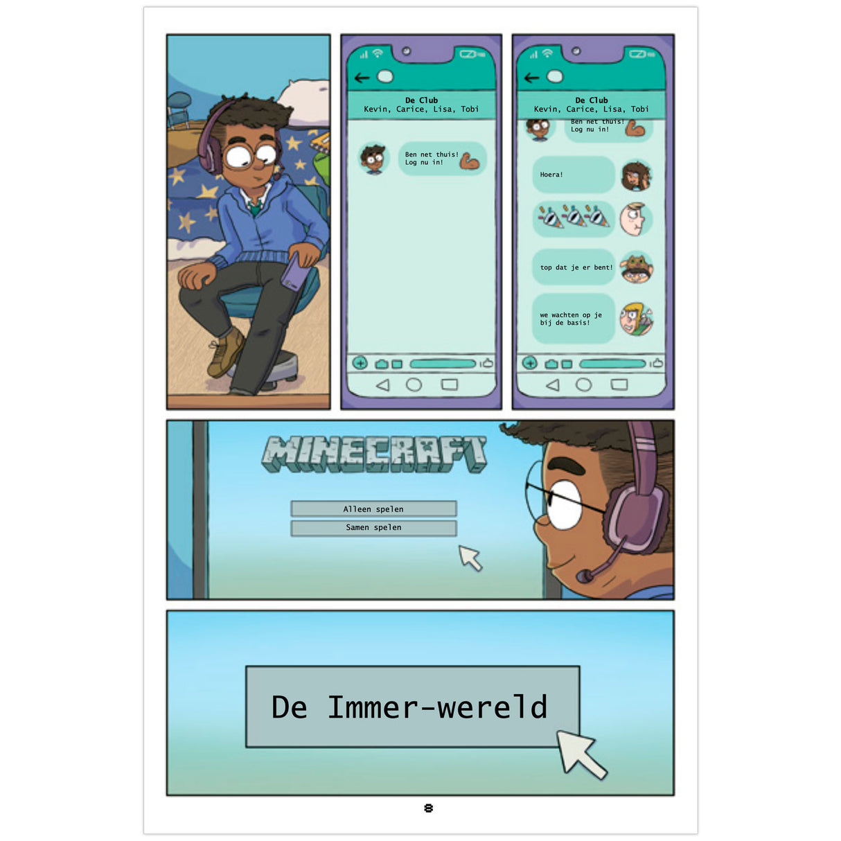 Wpg foilsitheoirí minecraft - an comic