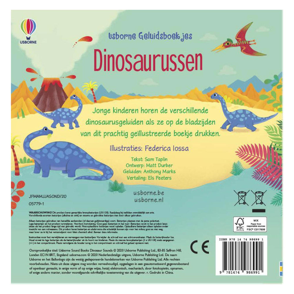 Dinosaurs Sound Book