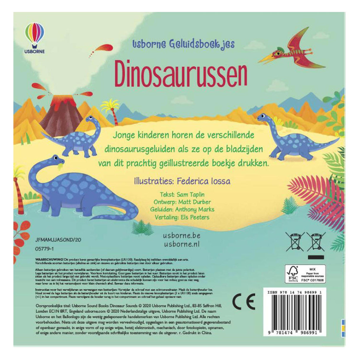Dinosaurs Sound Book