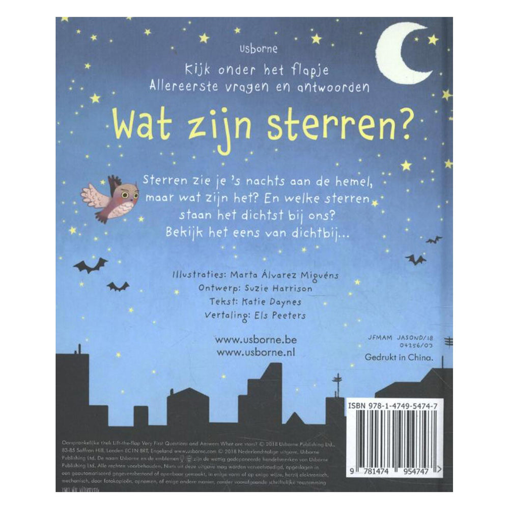 What are stars? Flap book