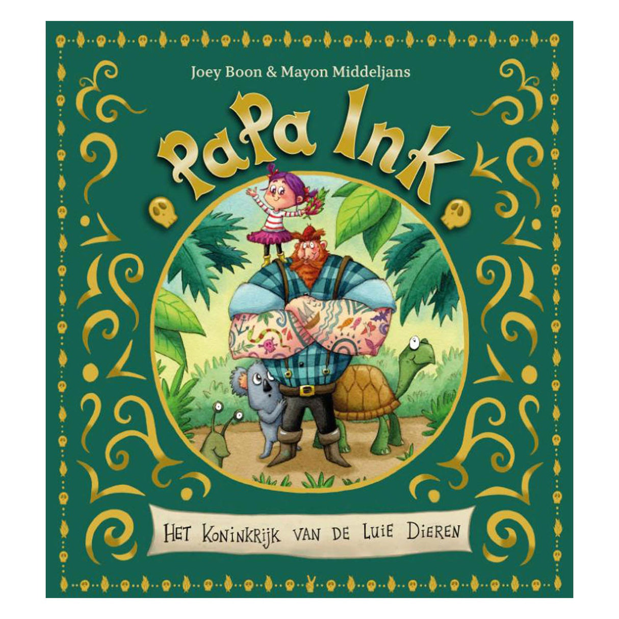 Central book house papa ink - the kingdom of the lazy animals