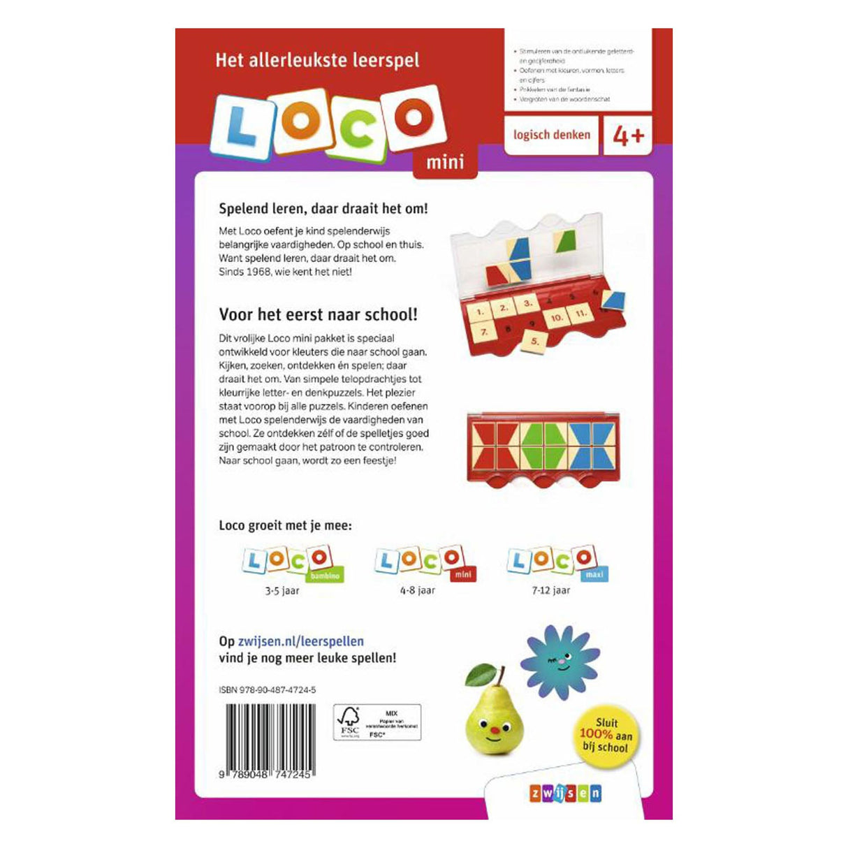 Wpg uitgevers mini loco pacchetto - vado all'asilo